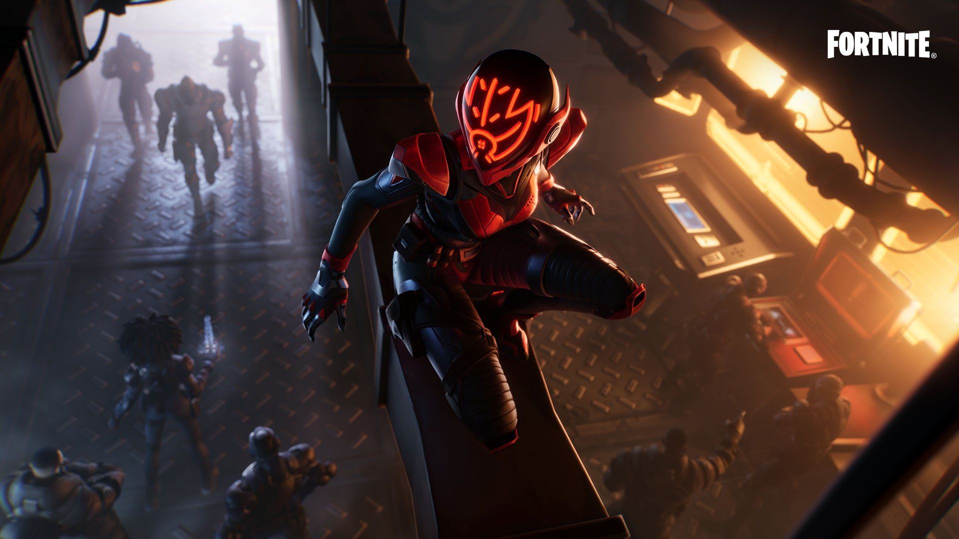 The Order skin is now in Fortnite (Image via Epic Games)