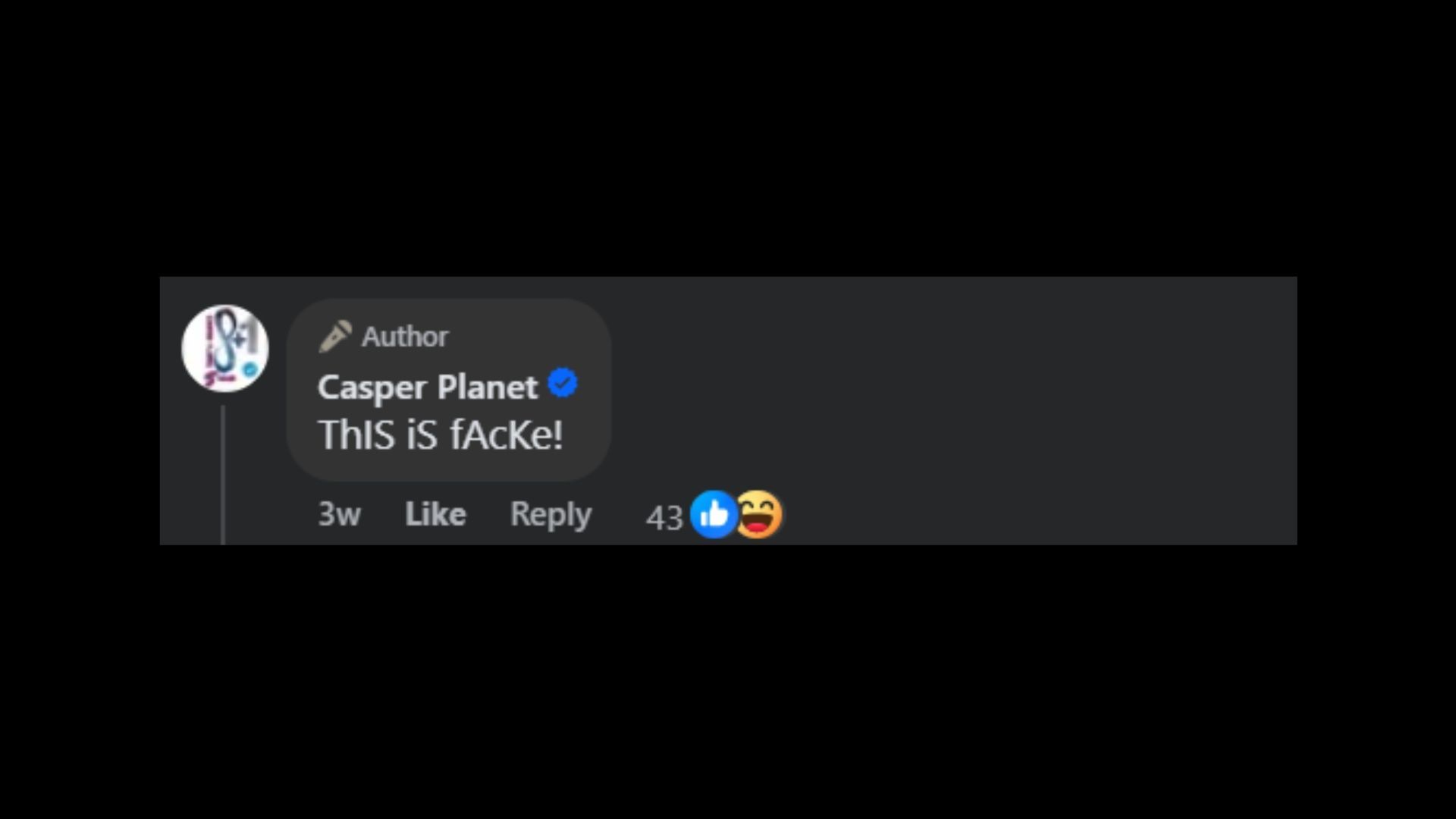Casper Planet&#039;s confirmation (Image via Facebook/Casper Planet)