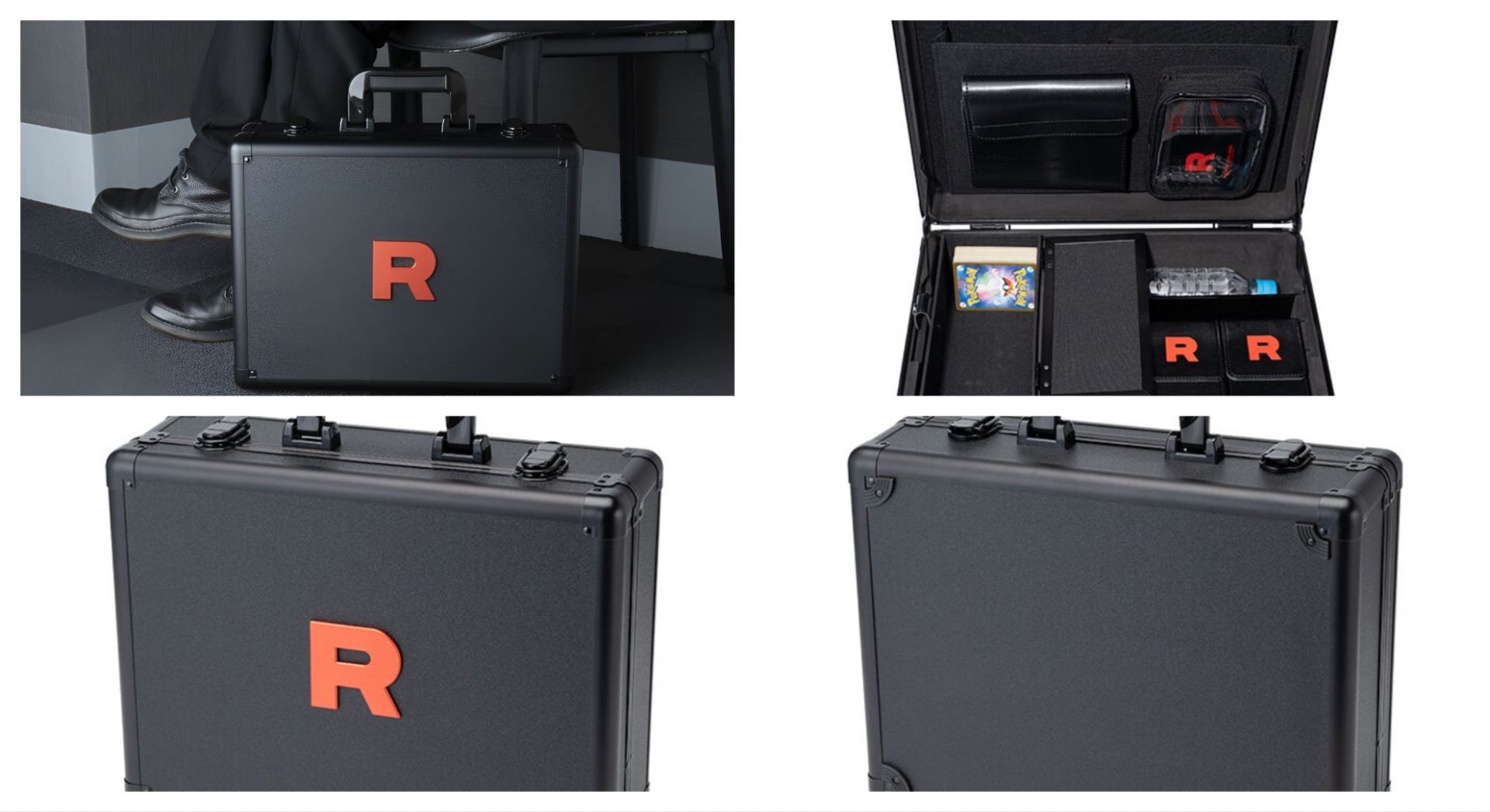 Promotional images of Team Rocket Briefcase (Image via The Pokemon Company)