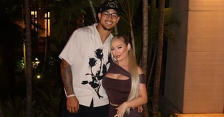Trey Lance enjoys Bahamas getaway with new GF April Marie while his NFL future hangs in question