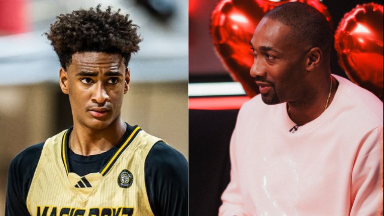 Alijah Arenas and Gilbert Arenas