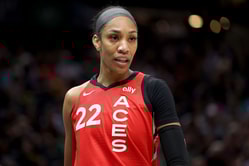 Candace Parker & Aces stars react to A'ja Wilson’s offseason workout in signature A'ja Ones with Jewell Loyd