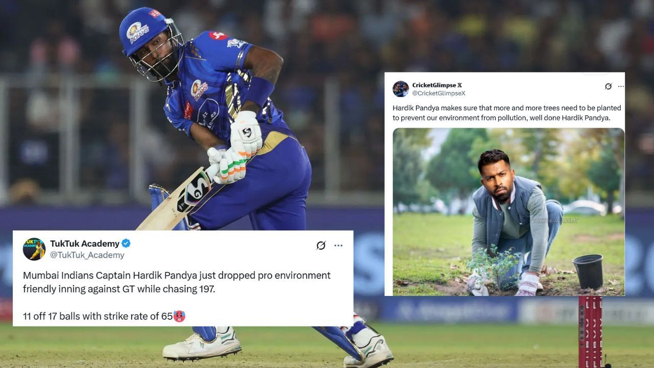 मुंबई इंडियंस लगातार दो मैच हार चुकी है (Pc: X@CricketGlimpseX)