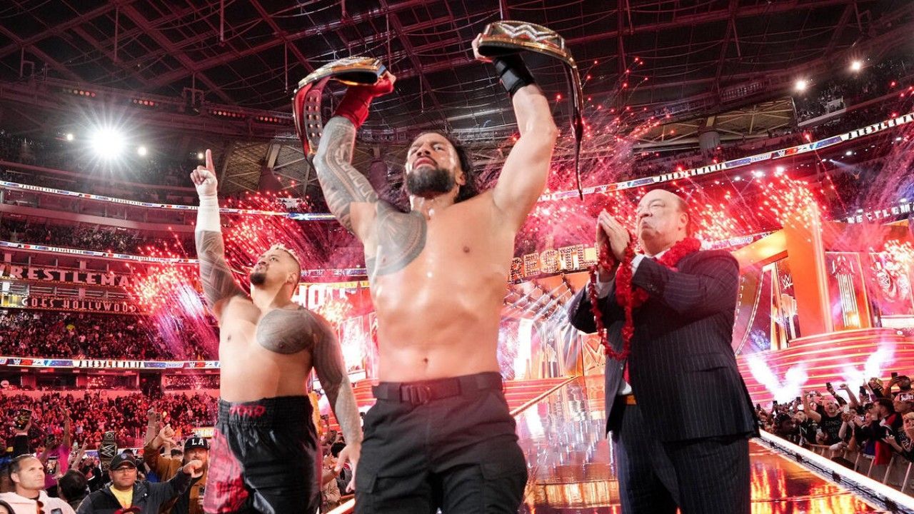 WWE WrestleMania, Roman Reigns, Cody Rhodes, The Undertaker, Triple H, 