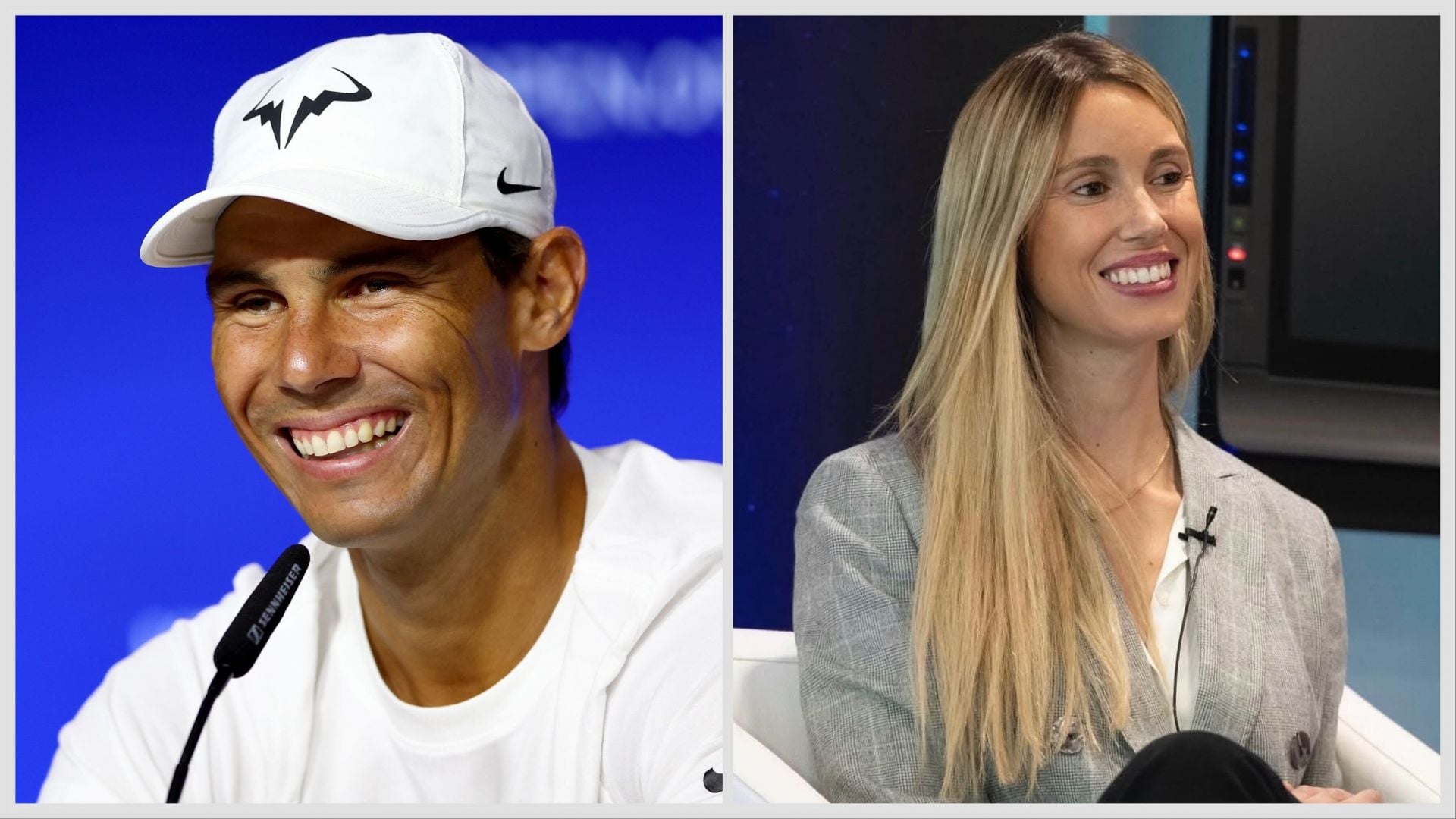Rafael Nadal's sister Maribel dons moustache and a curly-haired wig as ...