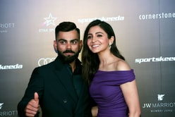 Team India pacer poses with Virat Kohli & Anushka Sharma after 2025 Champions Trophy win [In Pictures]