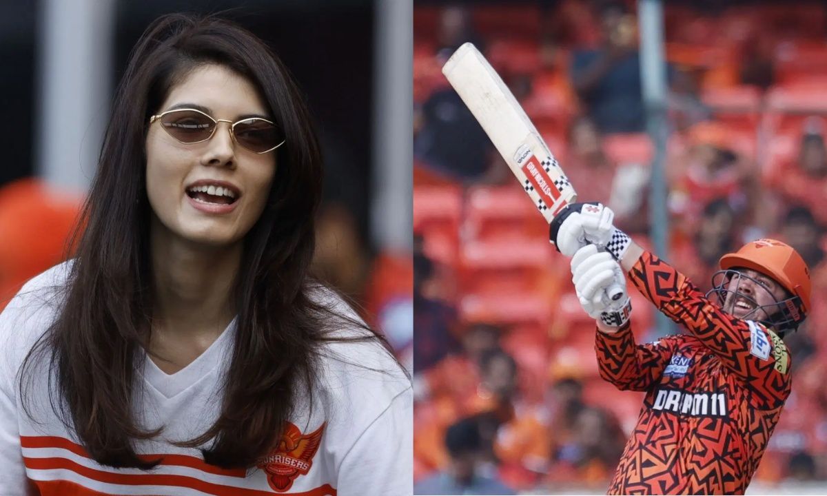 ट्रेविस हेद की पारी पर सनराइजर्स हैदराबाद की मालकिन काव्या मारन (Image Credits: Getty)