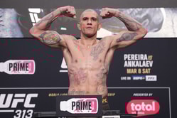 Alex Pereira's former opponent claims he's the "GOAT at this" as Justin Gaethje, Kamaru Usman and others test their reaction time