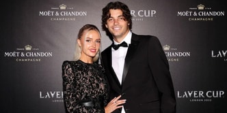 Taylor Fritz's girlfriend Morgan shows off 'love bites' from new special companion