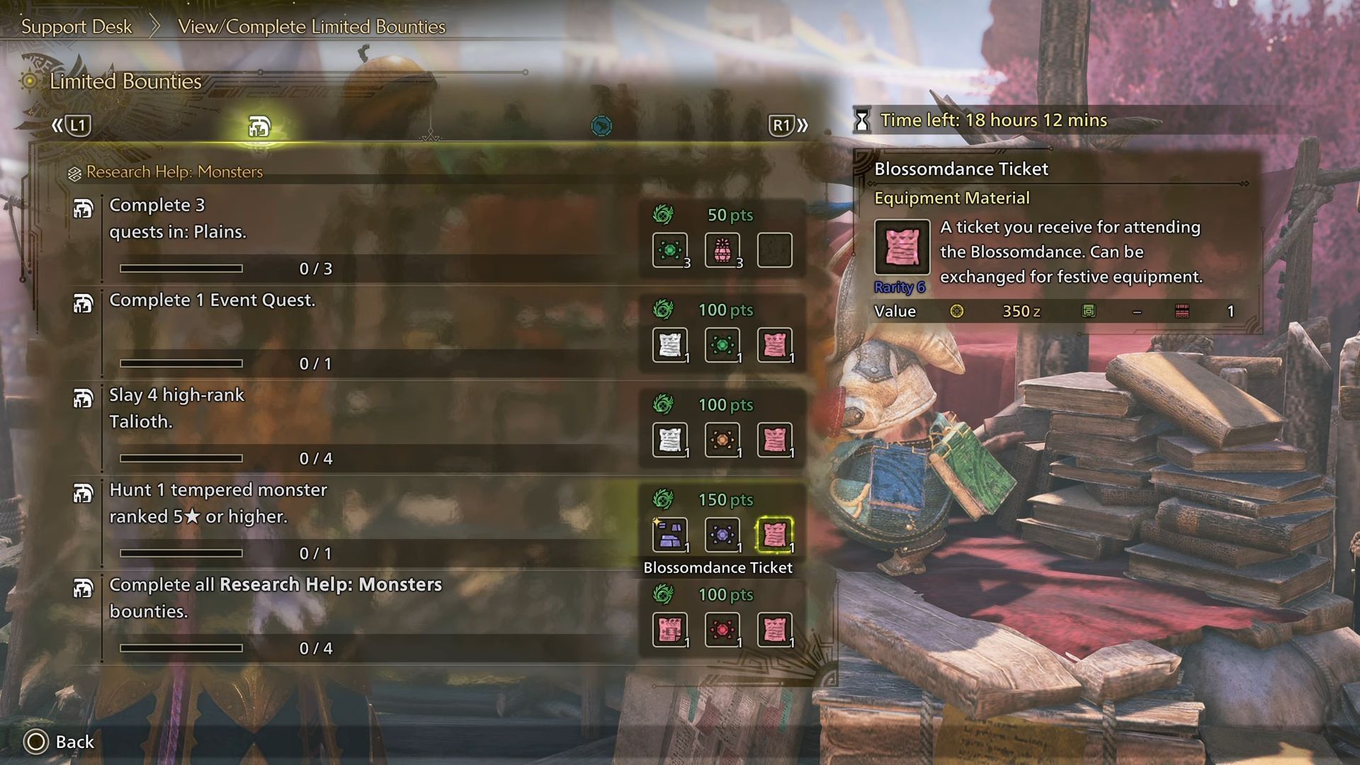 Daily Limited Bounties in MH Wilds (Image via Sportskeeda Gaming || Capcom)