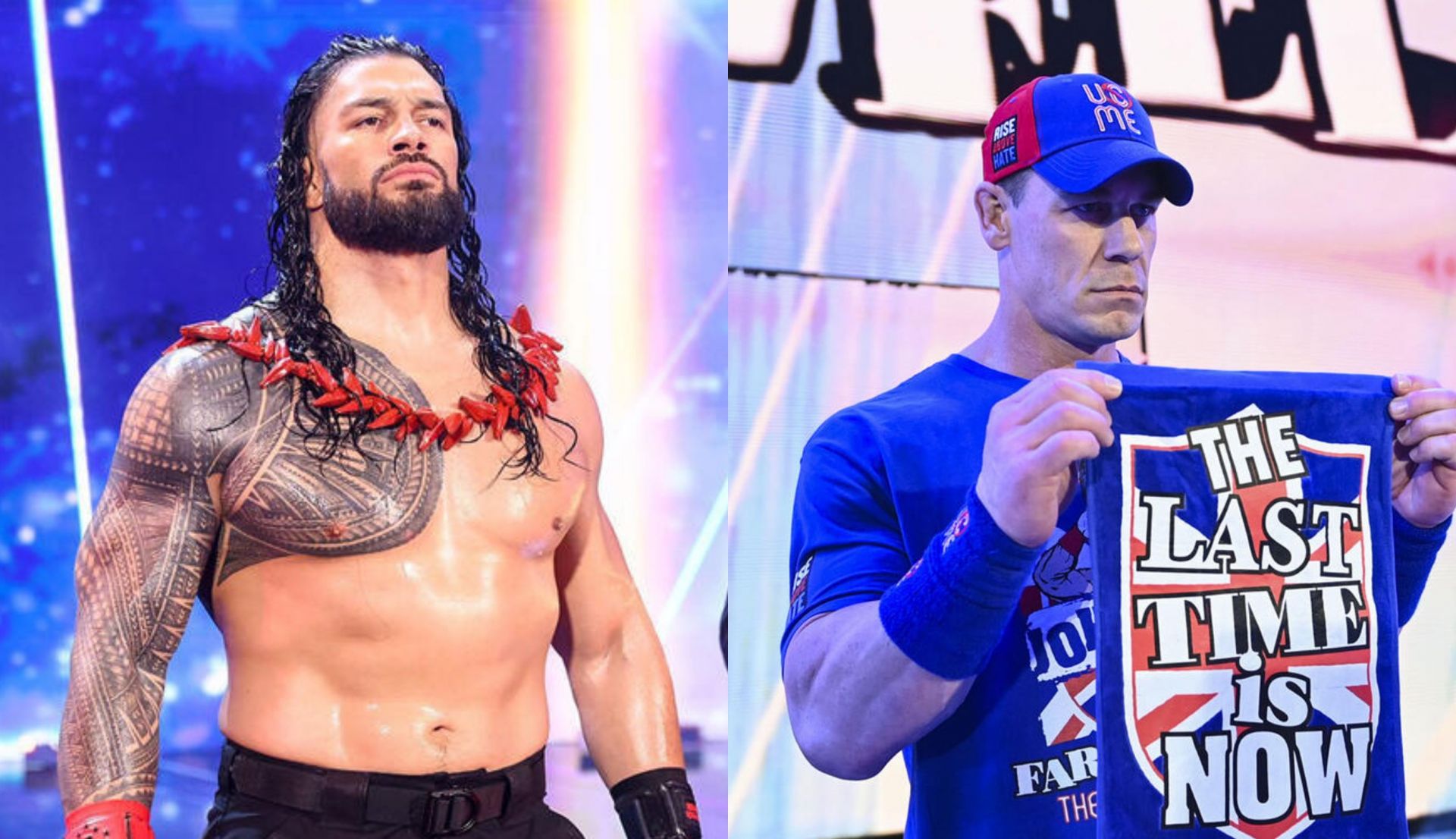 WWE, John Cena, Roman Reigns, Gunther Wanted Match Roman Reigns-John Cena