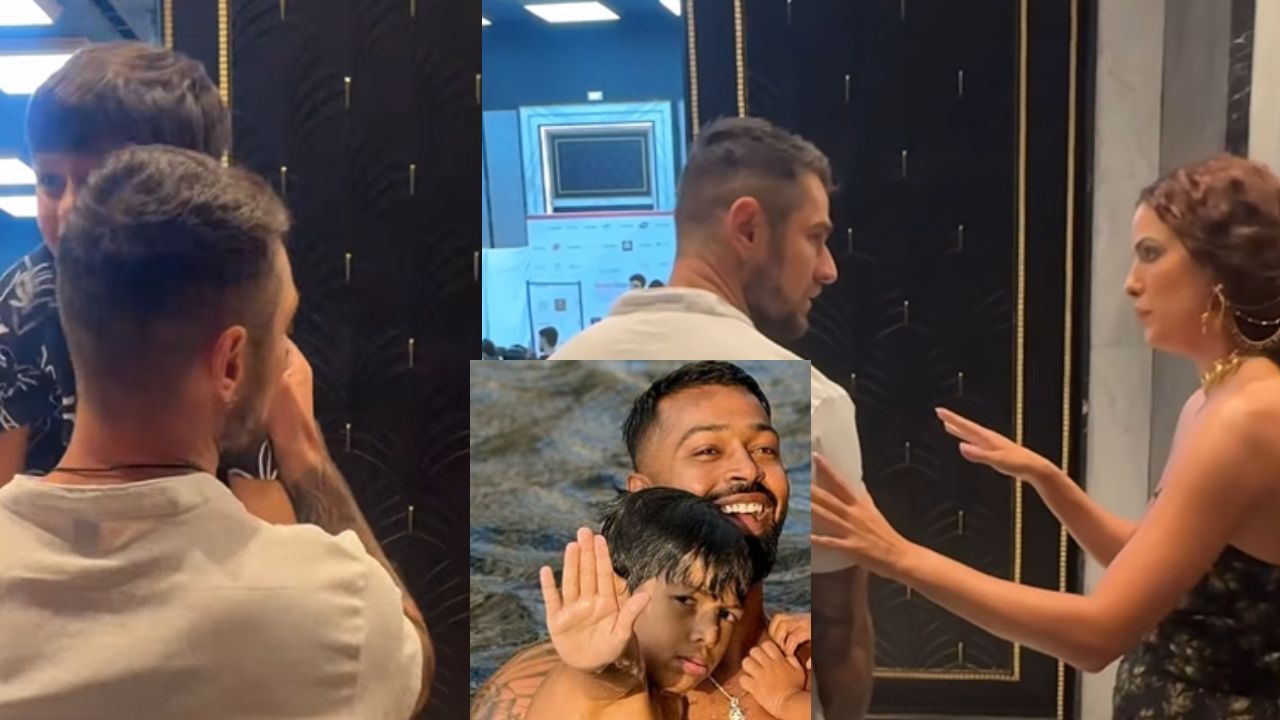 अलेक्जेंडर के साथ अगस्त्या ने की जमकर मस्ती (photo credit: instagram/instantbollywood,,hardikpandya93)