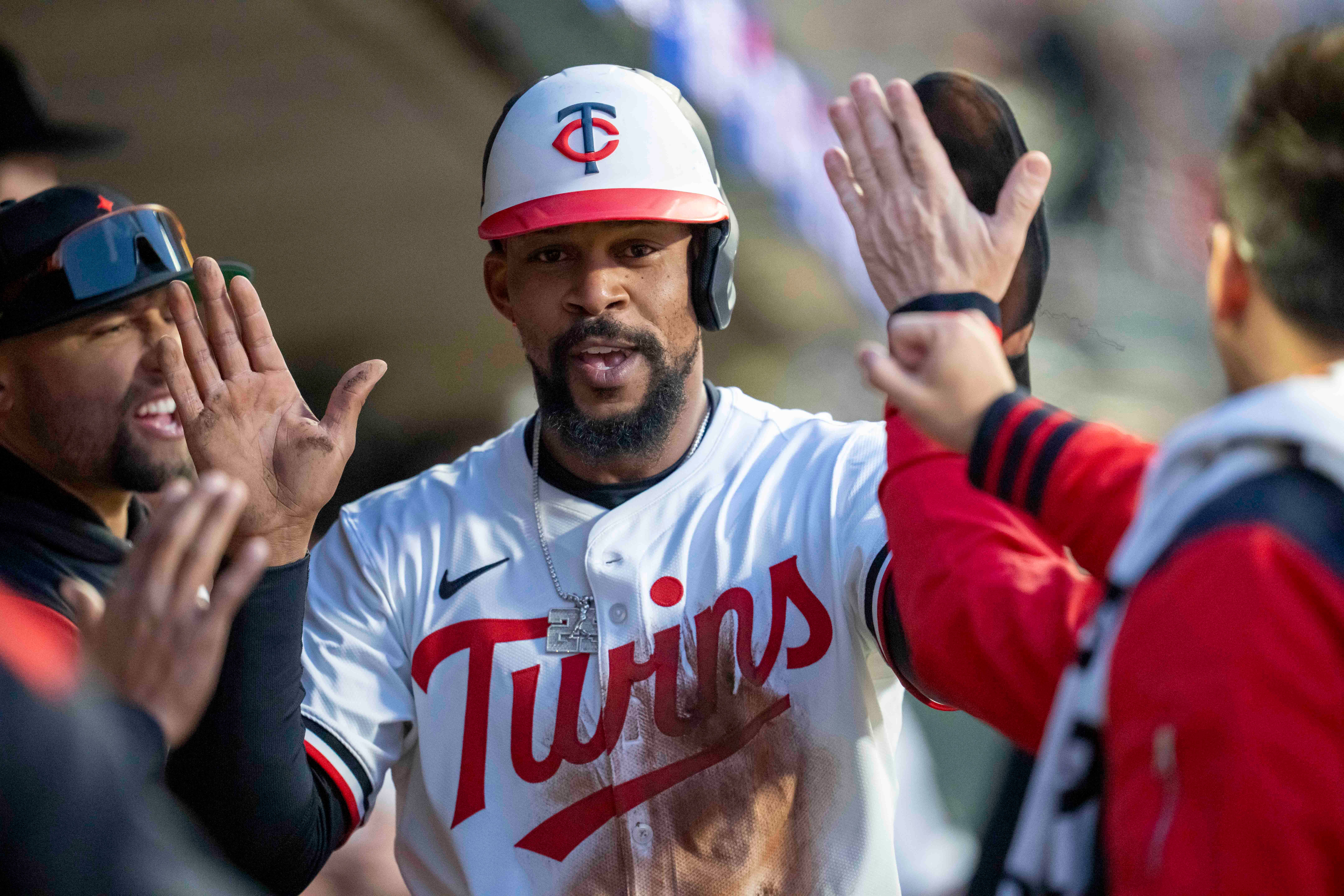 Byron Buxton has a great matchup today (Imagn)