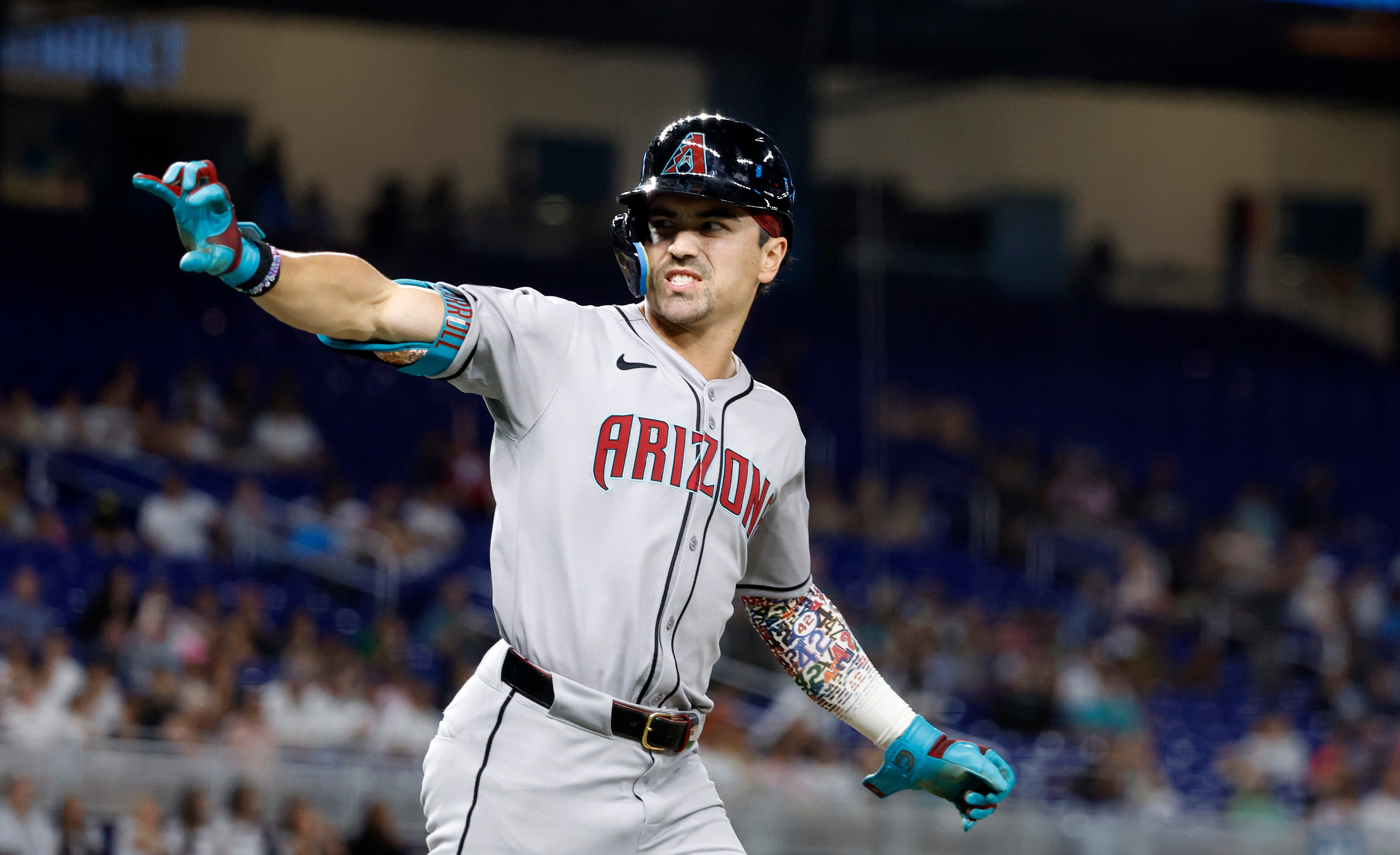 Corbin Carroll has six home runs this year (Imagn)