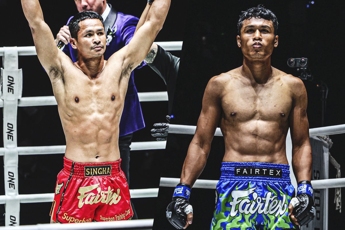 Superbon (left), Jo Nattawut (right) [Photo via ONE Championship]