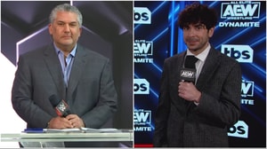 Nick Khan vs. Tony Khan beef likened to body builder and "60 pound wimp" by wrestling expert (Exclusive)