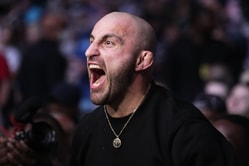Nina-Marie Daniele reacts after fan asks who would win a karaoke battle between Alexander Volkanovski and Brandon Moreno