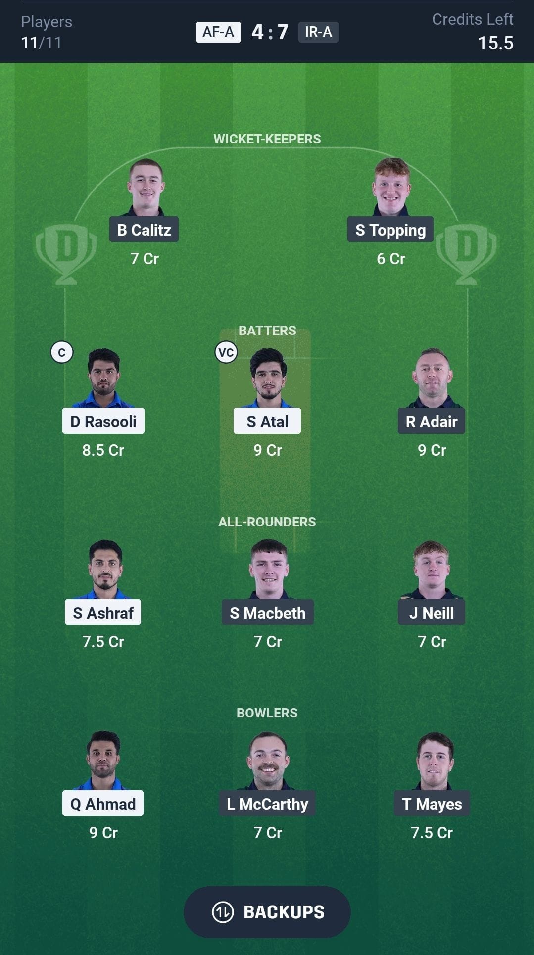 Fantasy suggestion #1