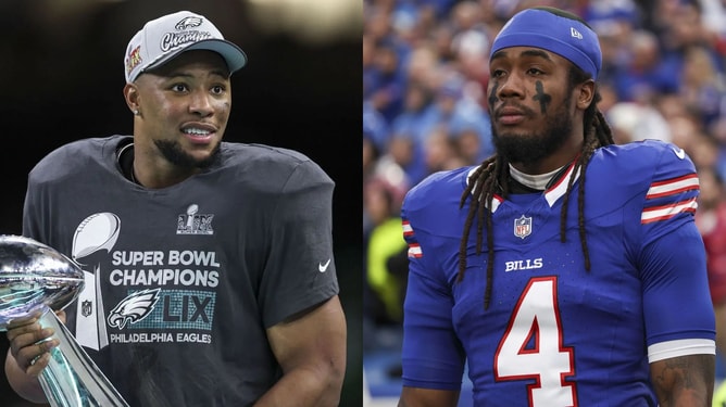 3x Super Bowl champ weighs in on James Cook playing out 2025 season with Bills - "You're not getting a Saquon Barkley deal"