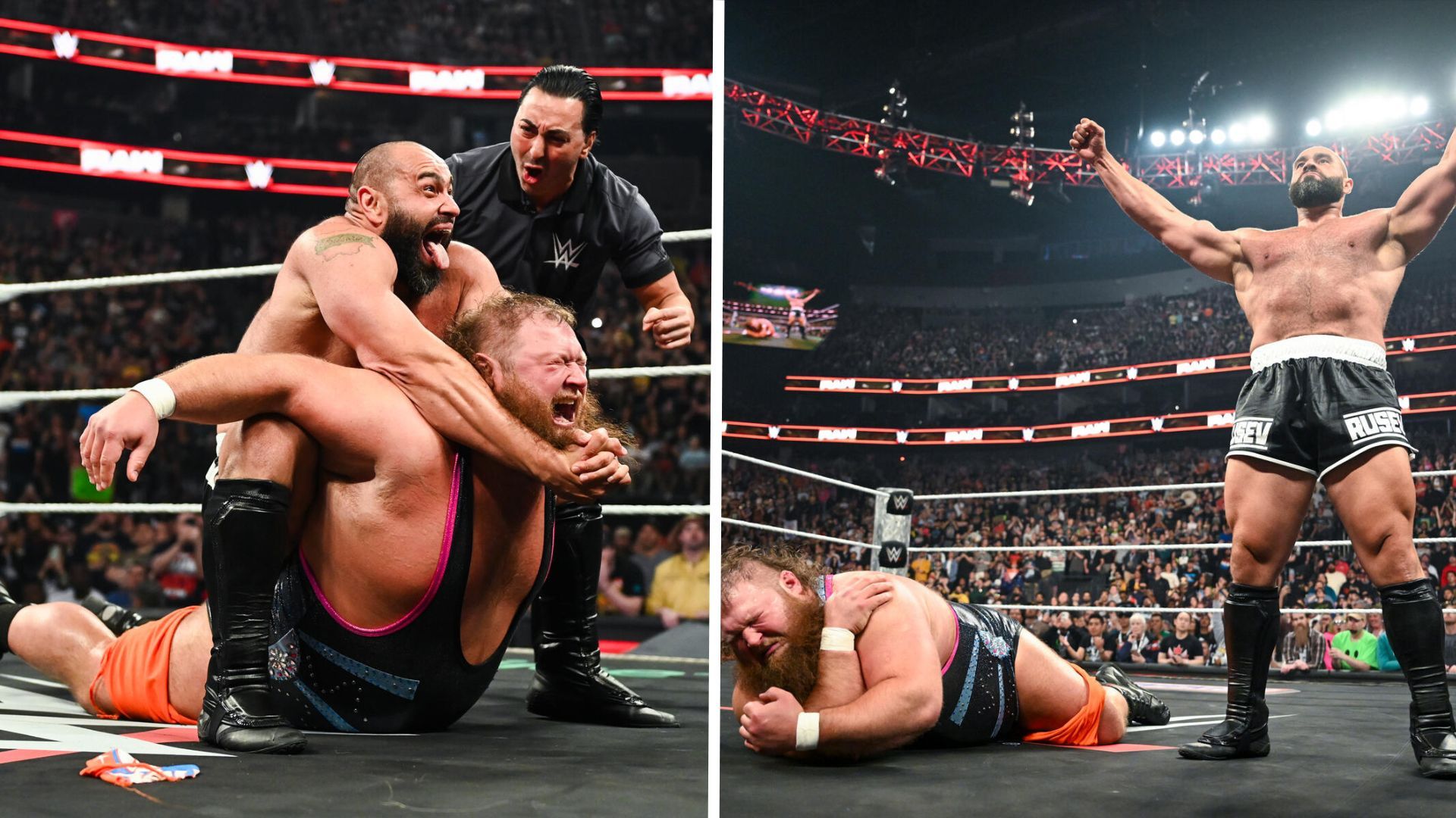 Rusev returned to WWE RAW after WrestleMania [Image Credits: WWE.com]