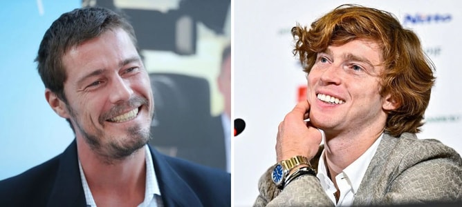 WATCH: Andrey Rublev can't stop laughing as he tries to talk about new coach Marat Safin at Monte-Carlo Masters