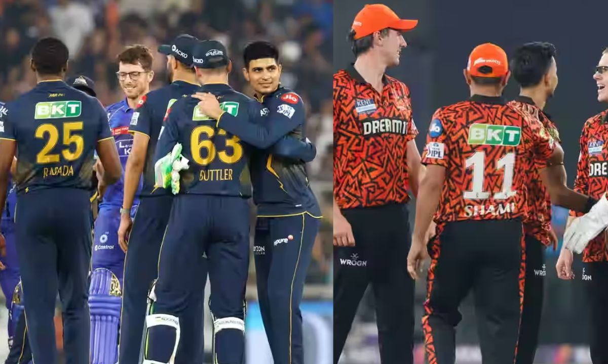 गुजरात टाइटंस और सनराइजर्स हैदराबाद (Photo Credit - IPLT20.COM)