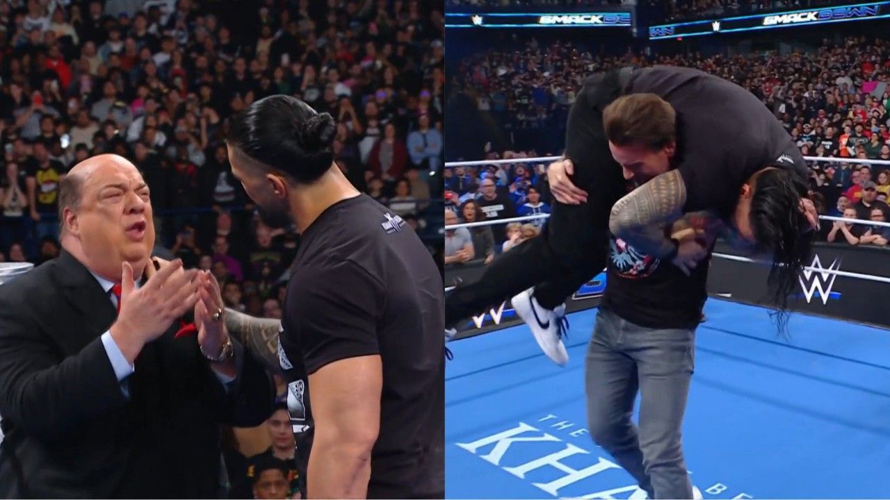 WWE SmackDown, Roman Reigns, Paul Heyman, CM Punk, Randy Orton, Paul Heyman, Seth Rollins, 