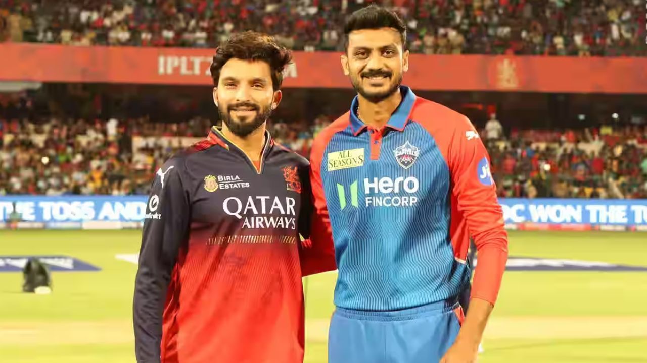 rajat patidar, axar patel, ipl 2025, rcb vs dc