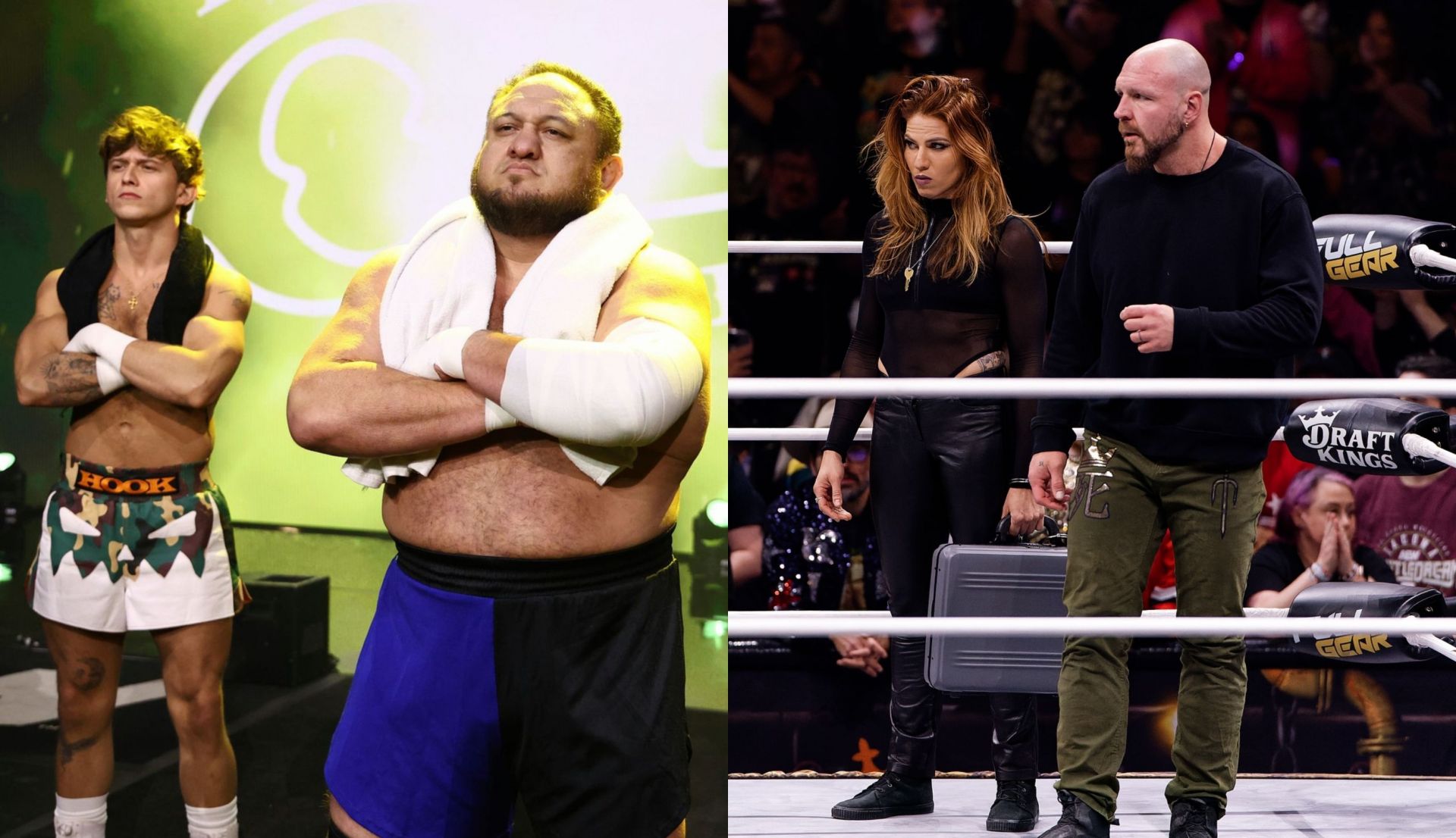 AEW, Dynamite, AEW Dynamite, Jon Moxley, Marina Shafir, Samoa Joe, Hook